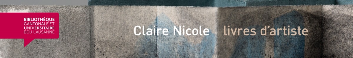 Claire Nicole – Livres d'artiste