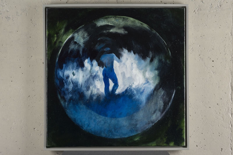 Neptune (Paradis, Chant X, Huile sur toile, 1997-2008, Propriété de l’artiste)