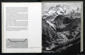 Grande Dixence, photo Frank Gygli, texte F. Gygli et Georges Bolomey, Lausanne, Marguerat, 1961, p. 44-45.