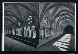 Fribourg, photo Benedikt Rast, texte Gonzague de Reynold, Lausanne, Jean Marguerat, 1946, p. 52-53 (« Cloître de l’abbaye d’Hauterive (XIIe à XIVe s.) »).