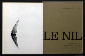Le Nil, photo Henriette Grindat, texte Charles-Henri Favrod, Lausanne, La Guilde du Livre, 1960, n. p.