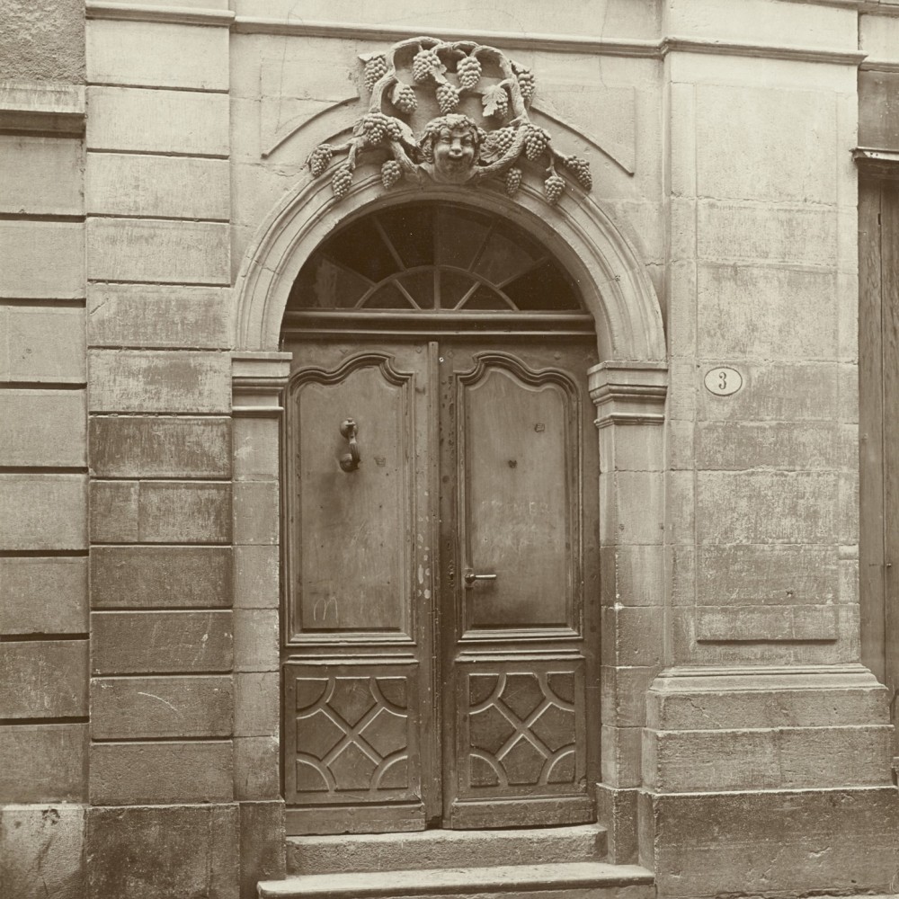 André Kern, Yverdon, rue du Lac, 1912 – 1930, procédé : Gélatinobromure d’argent, dimensions du support: 19 x 14 cm, dimensions de l’image: 17 x 12.1 cm